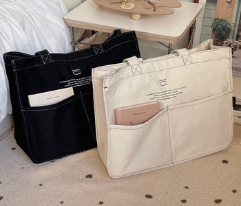 試作中にトートバッグを使っていたスタッフに聞く!『daily tote bag (wide)』に詰まった6つの魅力