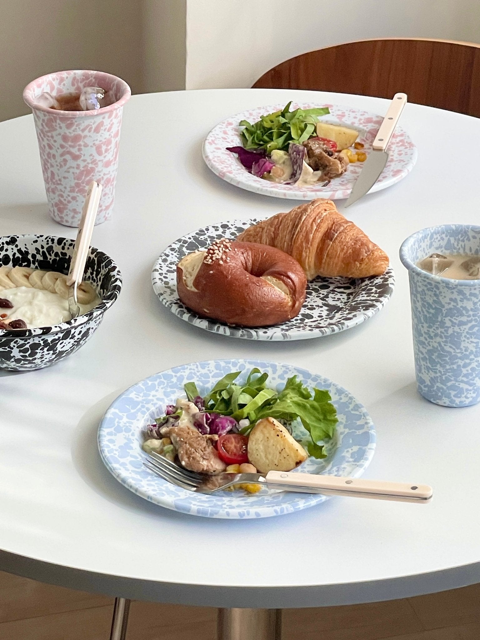 BR - 5675 - crowcanyon - crowcanyon プレート|FLAT SALAD PLATE