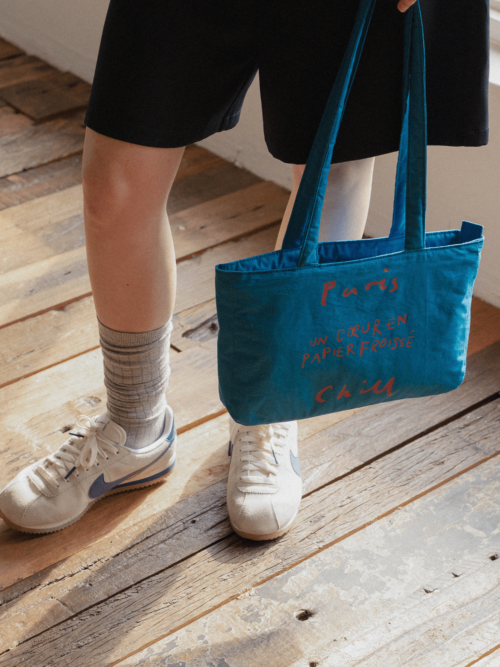 BR - 6696 - HOTEL PARIS CHILL - HOTEL PARIS CHILL ミニトートバッグ|Paper Heart Puffer Bag