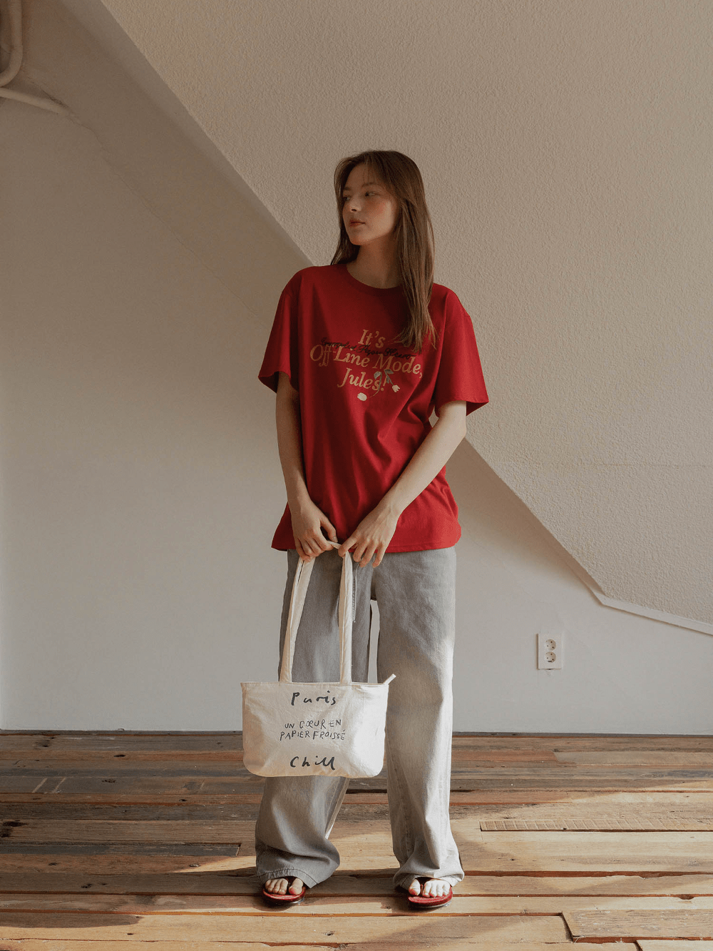 BR - 6696 - HOTEL PARIS CHILL - HOTEL PARIS CHILL ミニトートバッグ|Paper Heart Puffer Bag