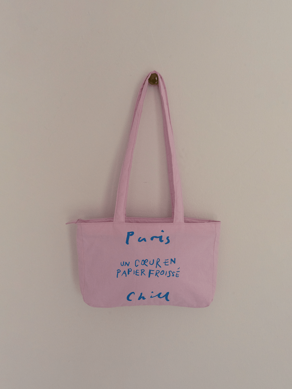 BR - 6696 - HOTEL PARIS CHILL - HOTEL PARIS CHILL ミニトートバッグ|Paper Heart Puffer Bag