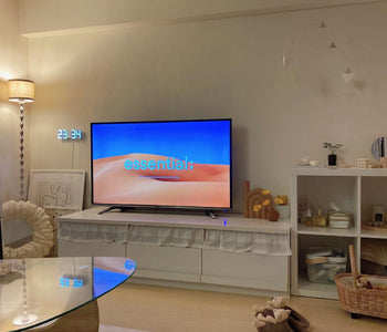 いつものお部屋を韓国インテリアでまとめたい。テレビ台をおしゃれに見せるHow to
