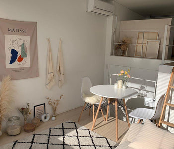 【Room Tour】韓国カフェ風インテリア｜harukaさん(27)のロフト付きワンルーム