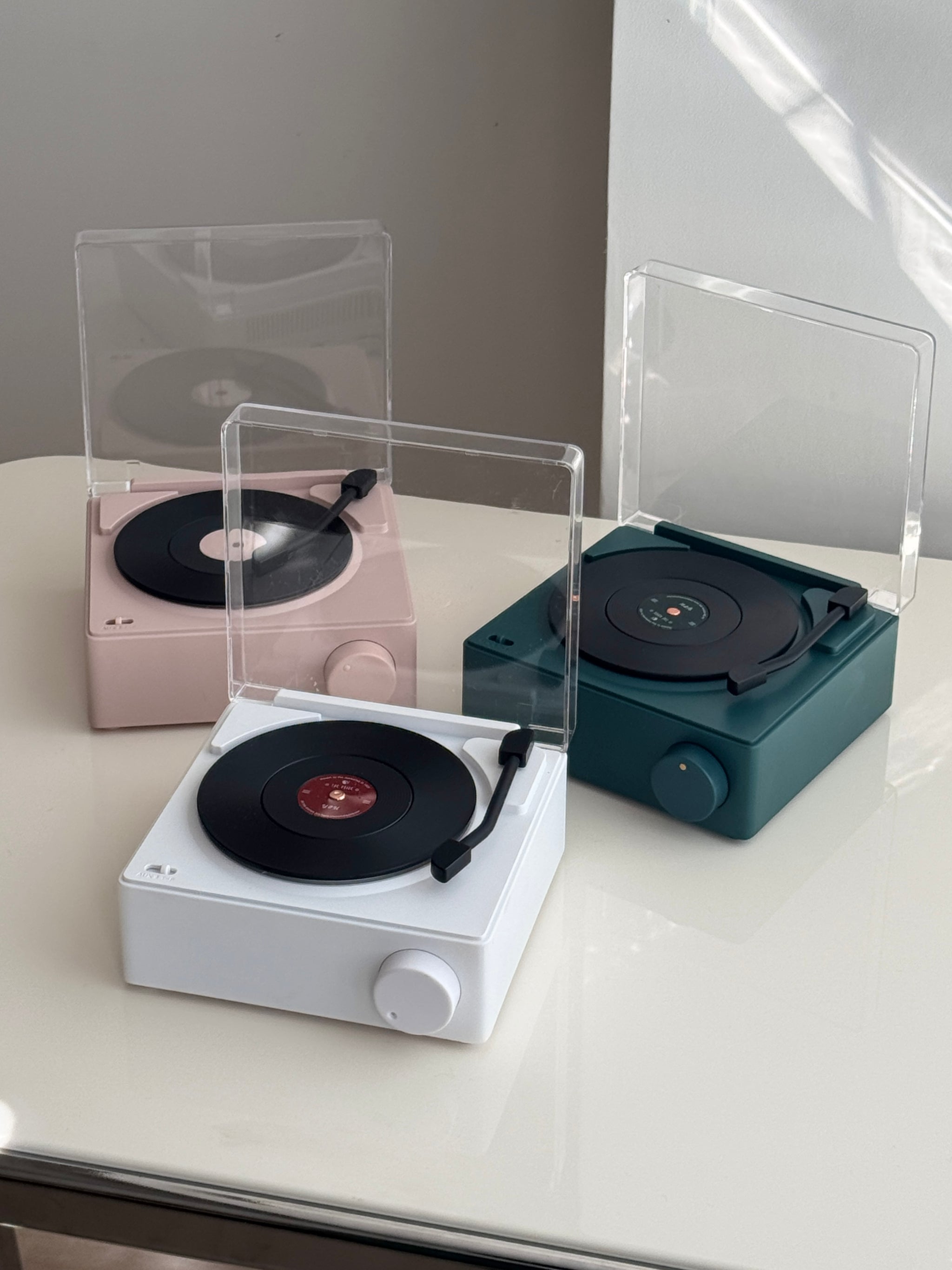 レコードプレーヤー風 bluetoothスピーカー