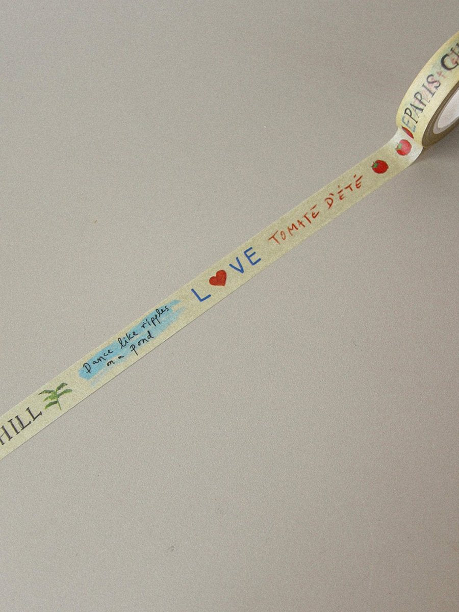 BR-10203-HOTEL PARIS CHILL-HOTEL PARIS CHILL マスキングテープ｜Love Summer