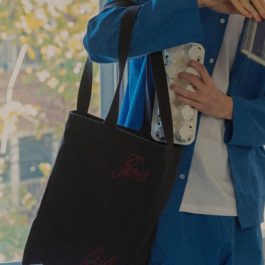 BR-10234-HOTEL PARIS CHILL-HOTEL PARIS CHILL トートバッグ｜Poétique Shoulder Bag