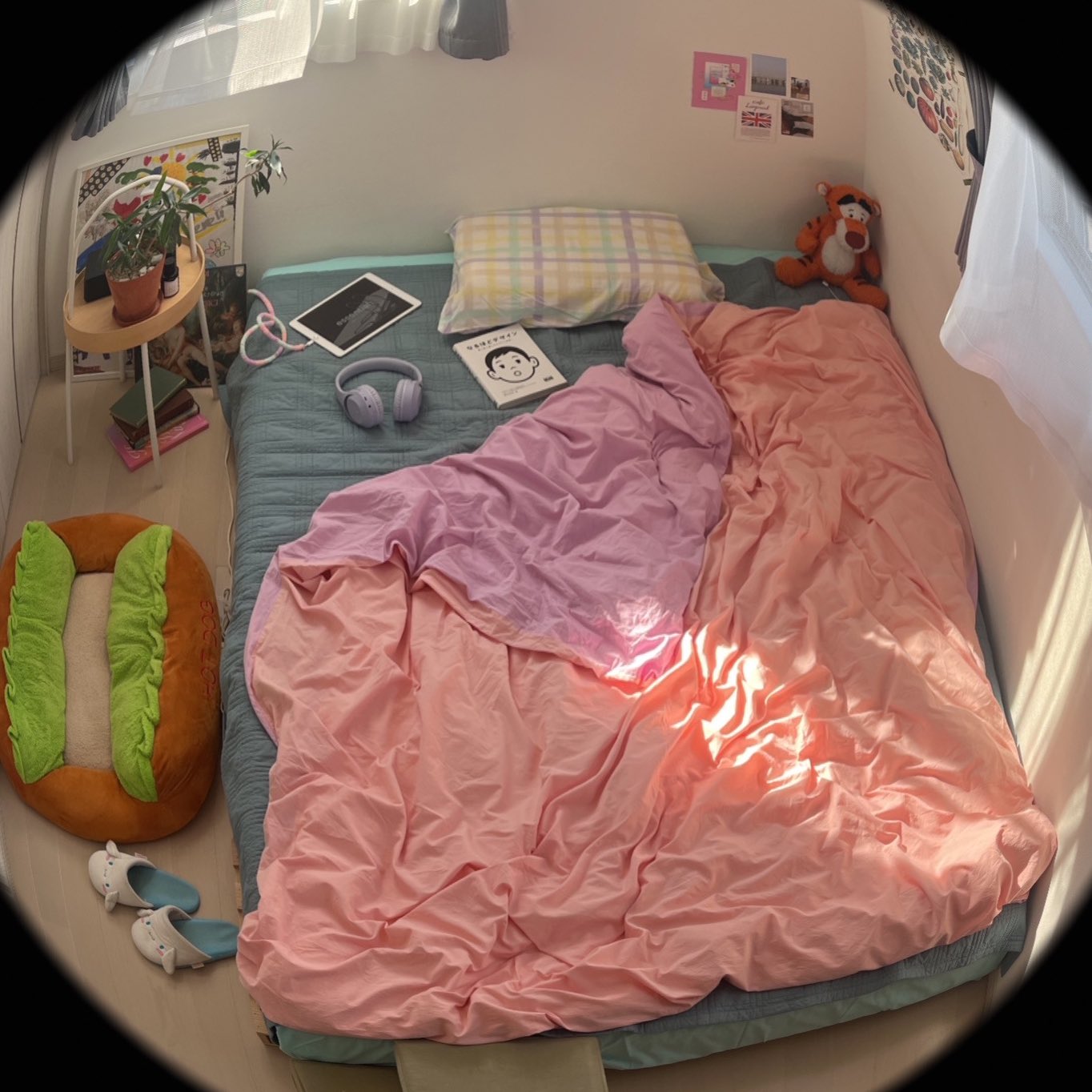 OR - 2321 - Little Rooms - ふんわり柔らか ピュアコットンのキルトケット｜イブル windowpane