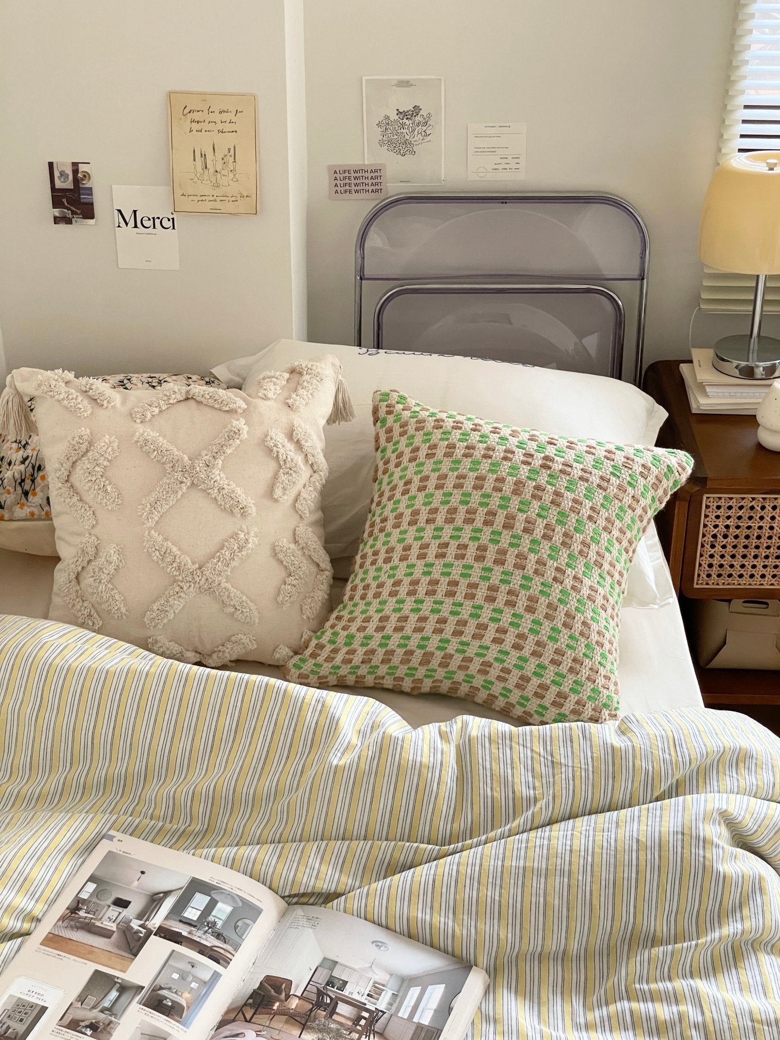 AL-4367-Little Rooms select-resort クッションカバー｜nature