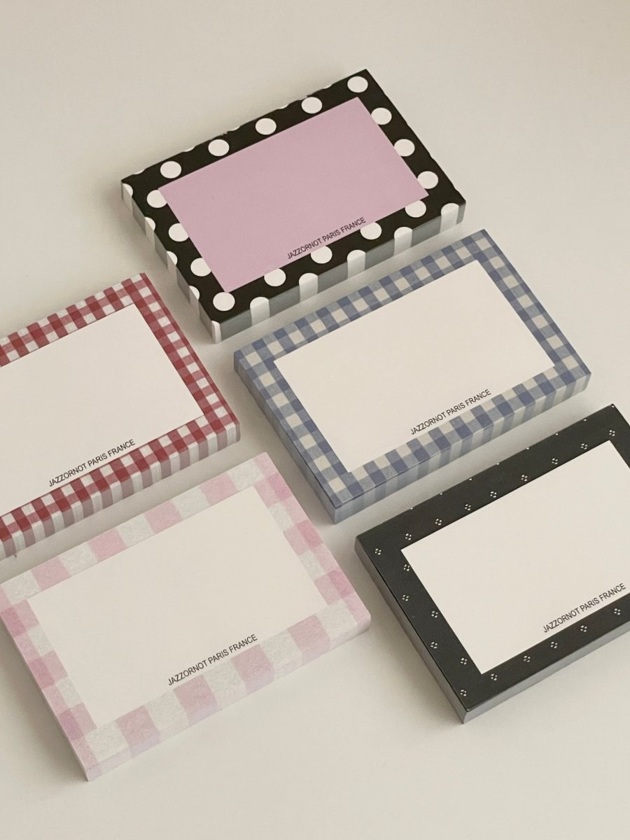 BR-10196-Little Rooms select-JAZZ OR NOT メモパッド｜Memo pads French Comfy