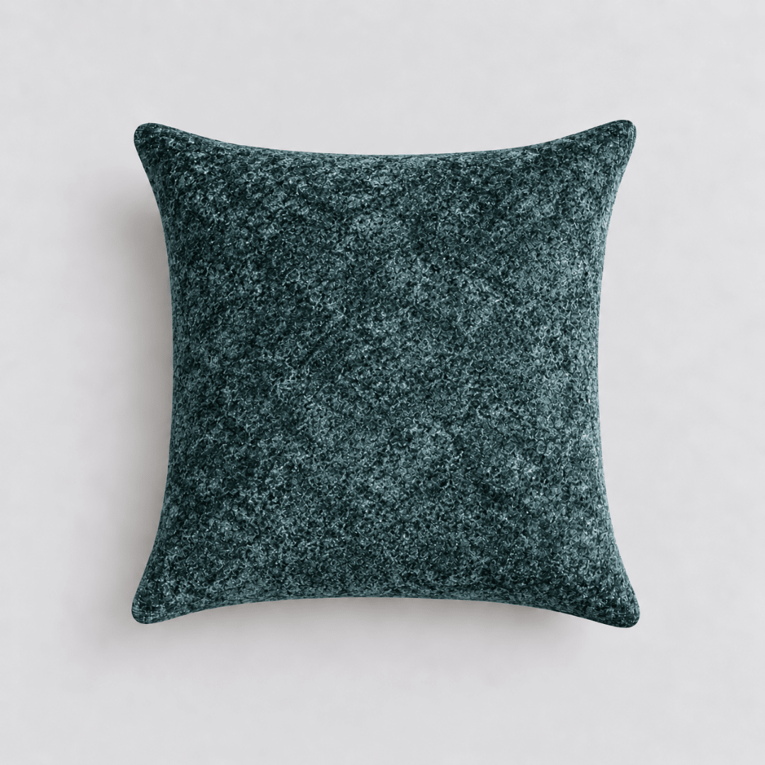 OR-10313-LOOSY-LOOSY クッションカバー Rich Chenille -Turquoise