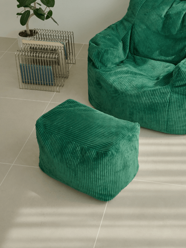 LOOSY ビーズオットマン Green