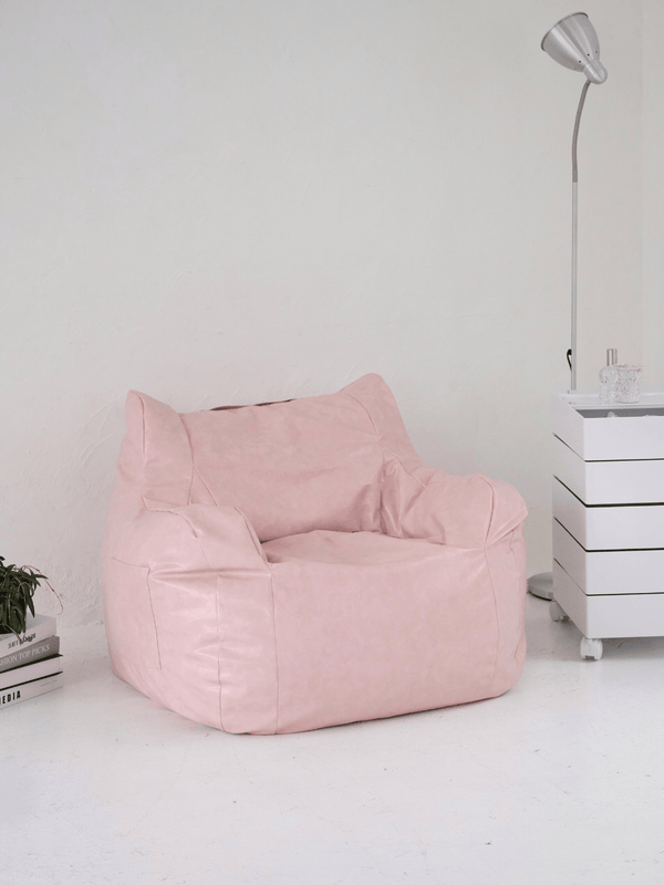 LOOSY 1人掛けビーズソファ Glossy Pink
