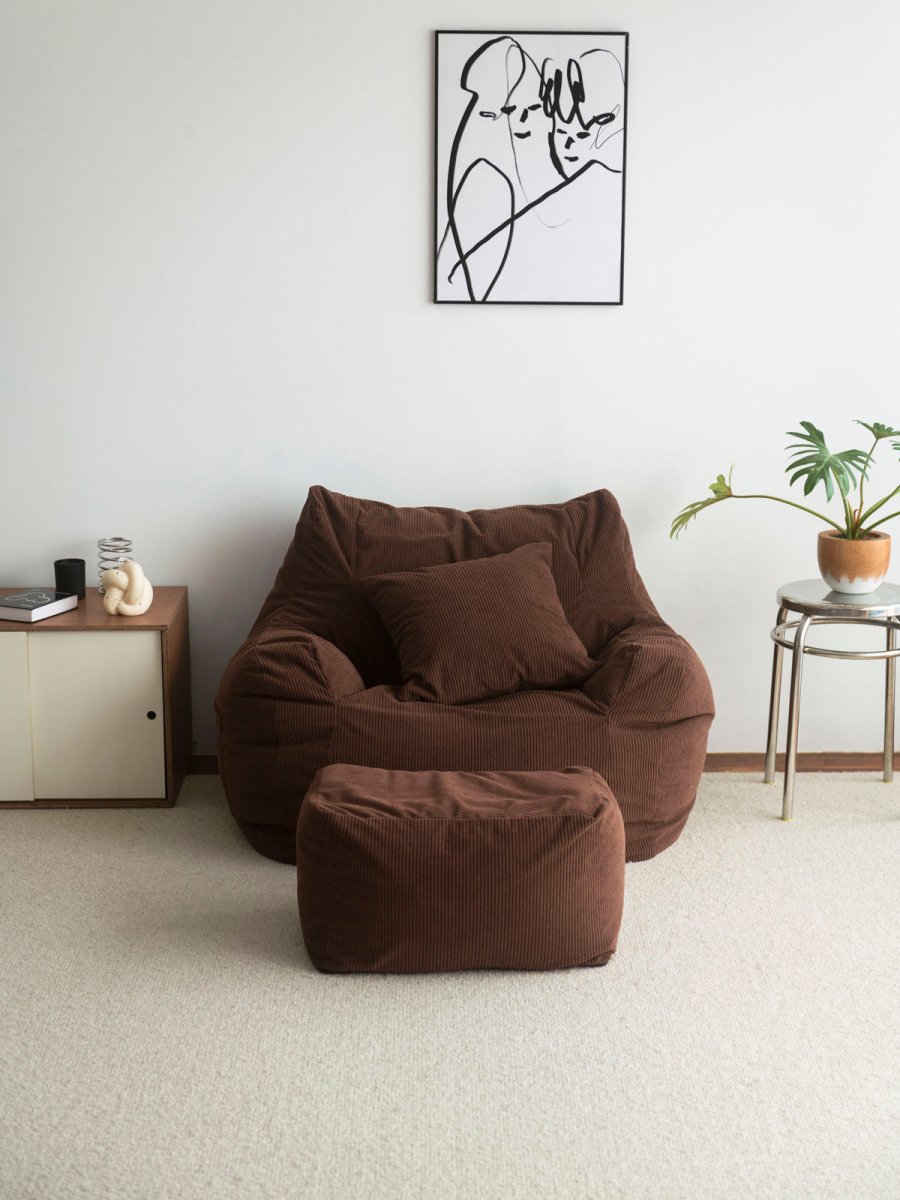 OR - 9048 - LOOSY - HUGME クッションカバー Dark Brown