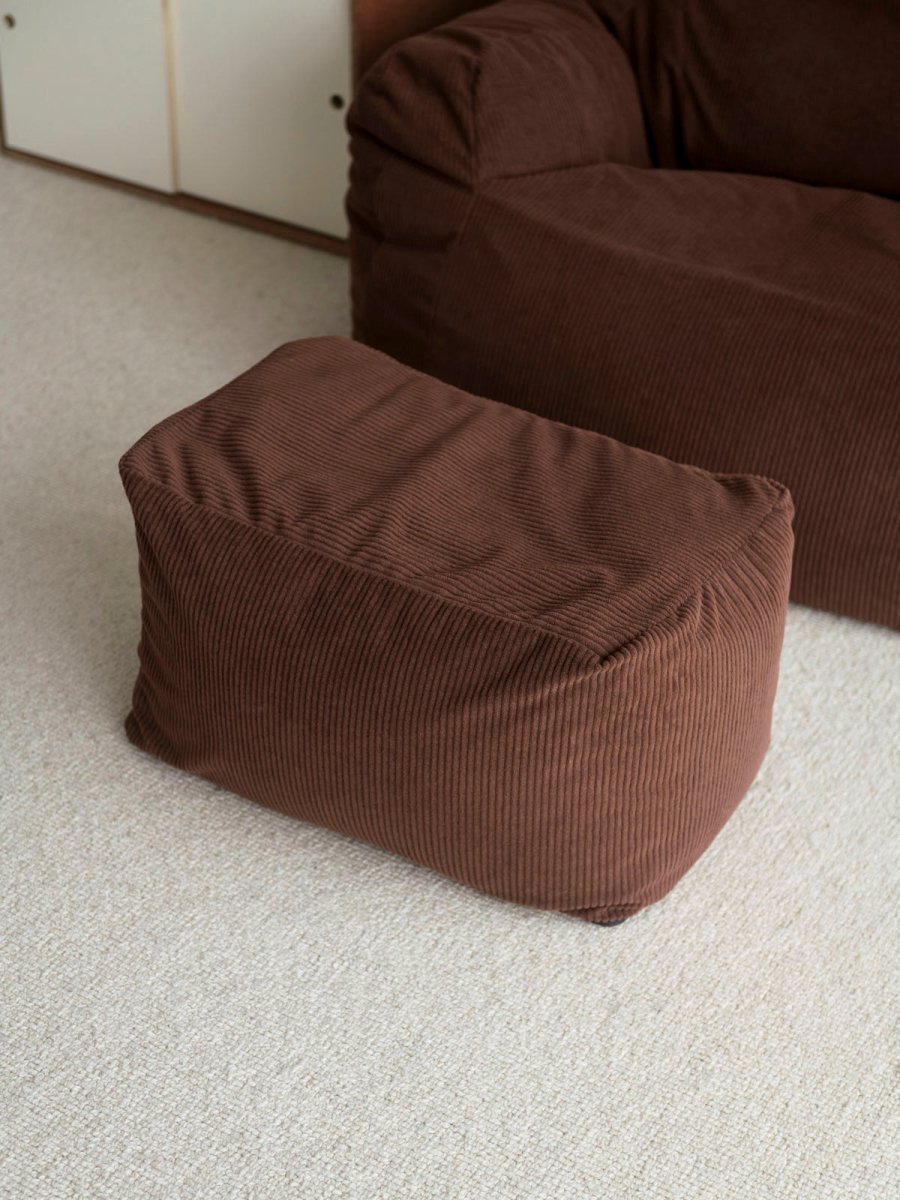 SE - 9170 - LOOSY - HUGME 1人掛けビーズソファ Dark Brown