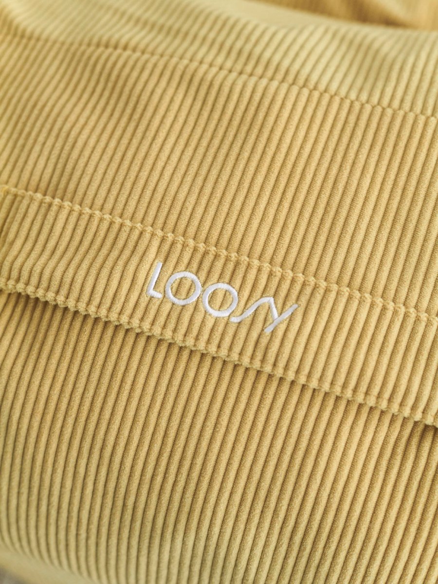 SE - 9173 - LOOSY - HUGME 1人掛けビーズソファ Soft Yellow