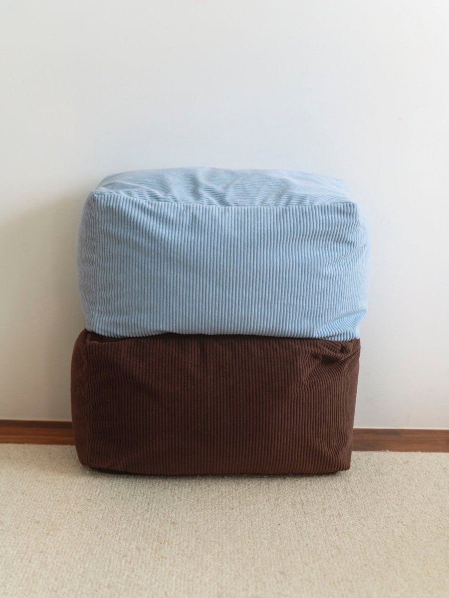 SE - 9185 - LOOSY - HUGME 1人掛けビーズソファ 付替カバー Dark Brown