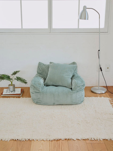 SE - 9402 - LOOSY - HUGME 1人掛けビーズソファ ミニ Mint
