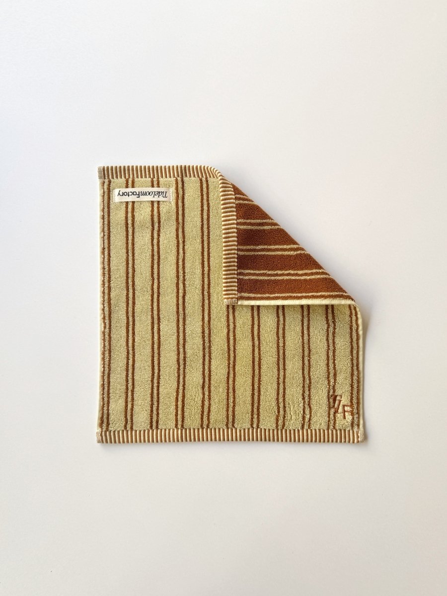 SE - 8591 - Tide Loom Factory - 100% Cotton Towel | Yanagi Stripe / Spring Yellow Set