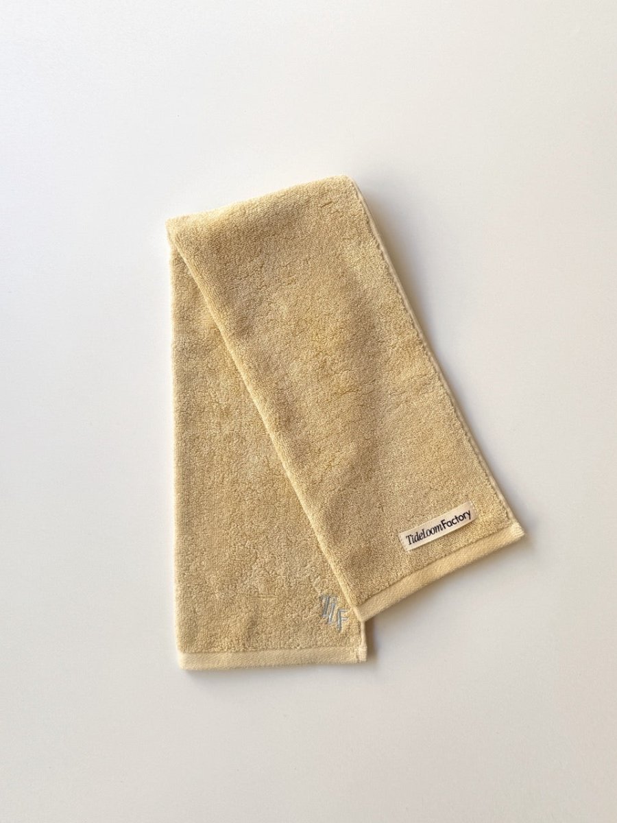 SE - 8719 - Tide Loom Factory - 100% Cotton Towel | Yanagi Stripe / Sand Beige Set