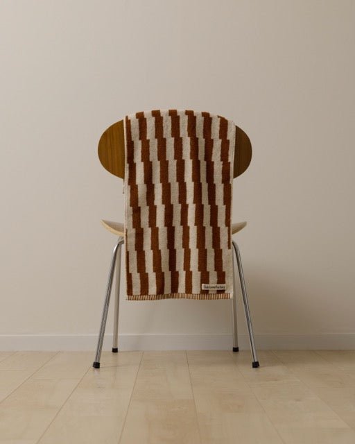 SE - 8783 - Tide Loom Factory - 100% Cotton Towel | Spring Haze Stripe / Sand Ripple Check Set