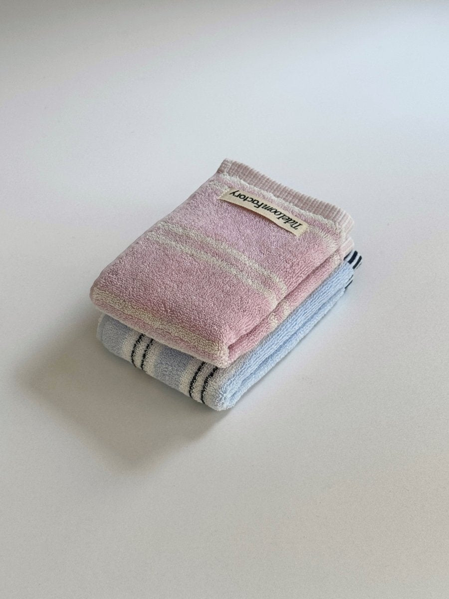 SE - 8799 - Tide Loom Factory - 100% Cotton Towel | Spring Haze Stripe / Breeze Stripe Set