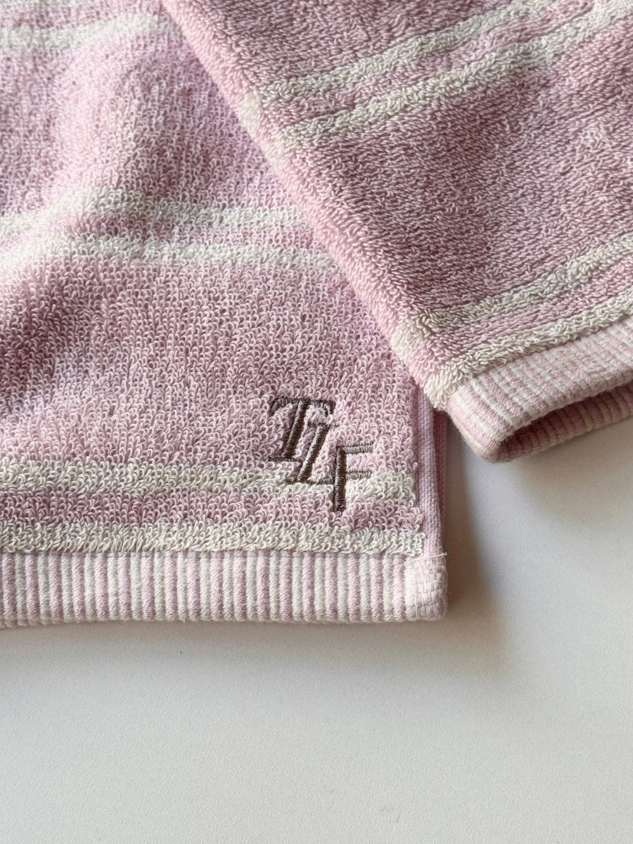 SE - 8799 - Tide Loom Factory - 100% Cotton Towel | Spring Haze Stripe / Breeze Stripe Set