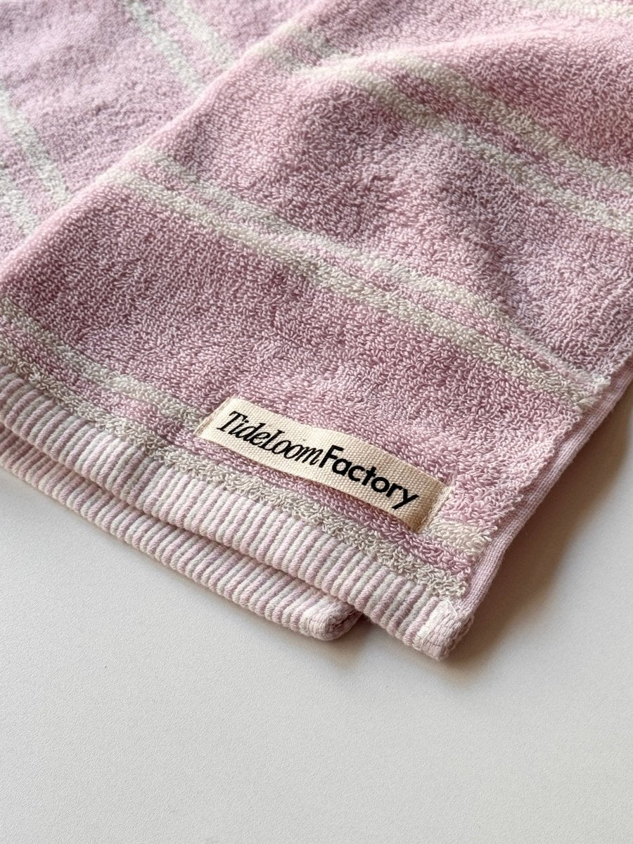 SE - 8799 - Tide Loom Factory - 100% Cotton Towel | Spring Haze Stripe / Breeze Stripe Set