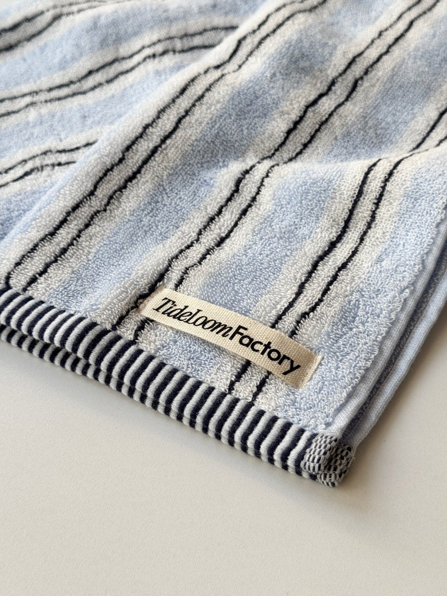 SE - 8799 - Tide Loom Factory - 100% Cotton Towel | Spring Haze Stripe / Breeze Stripe Set