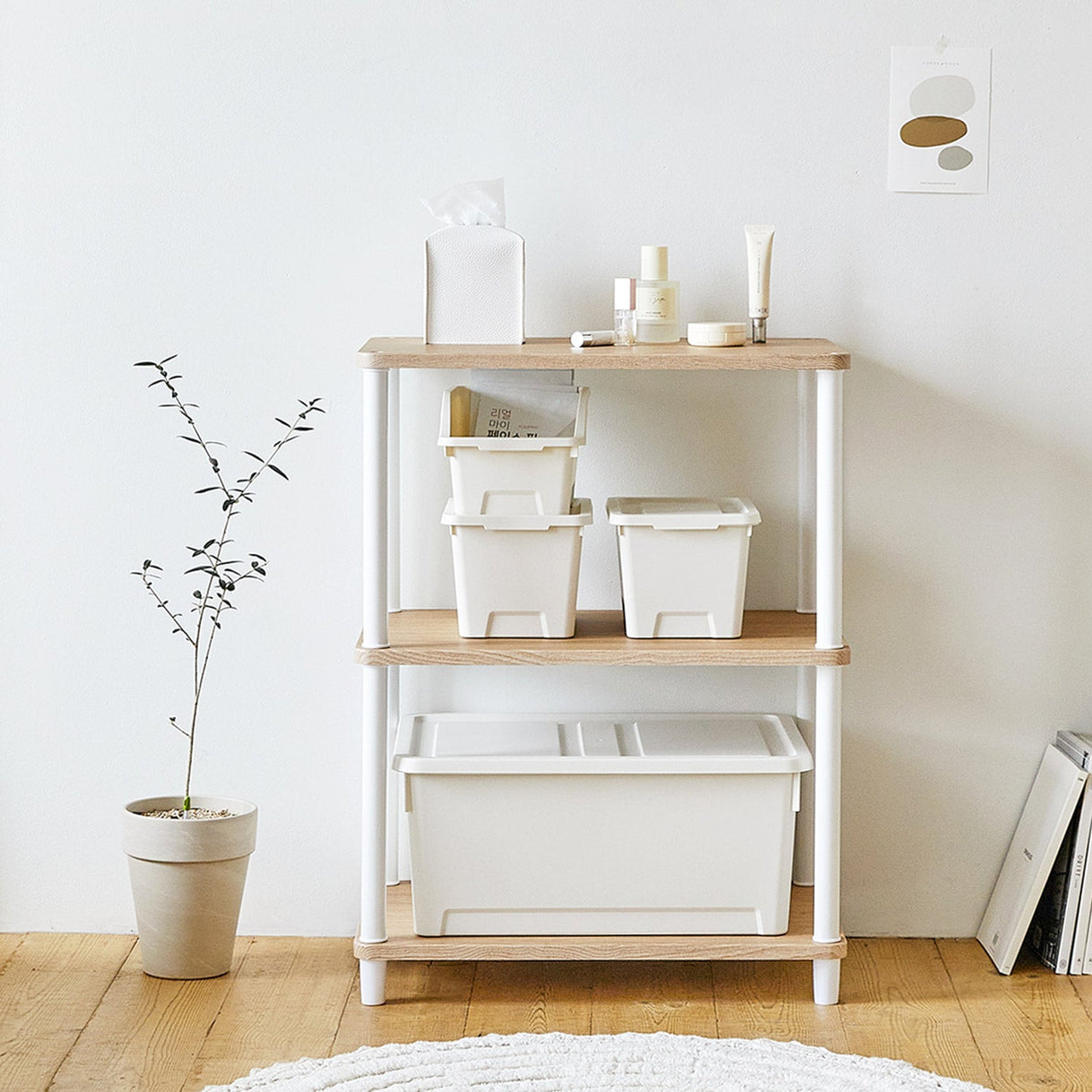BR-3589-Roomnhome-Roomnhome 収納ボックス｜Mild 小物整理コンテナ 10個セット