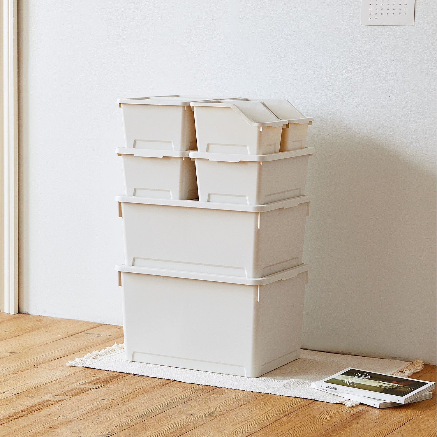 BR-3589-Roomnhome-Roomnhome 収納ボックス｜Mild 小物整理コンテナ 10個セット