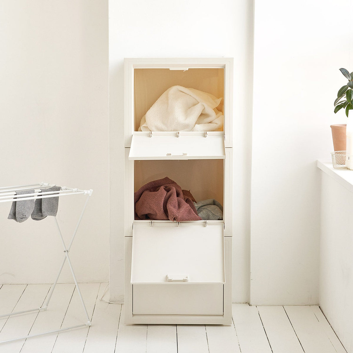 BR-2694-Roomnhome-Roomnhome｜Mild オープンドア収納ボックス 3個セット