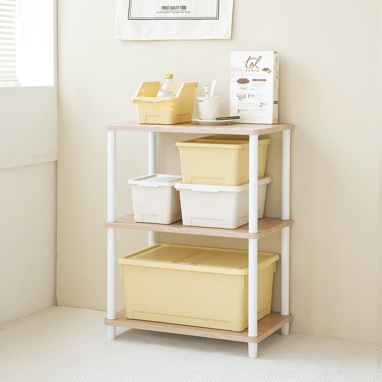 BR-3589-Roomnhome-Roomnhome 収納ボックス｜Mild 小物整理コンテナ 10個セット