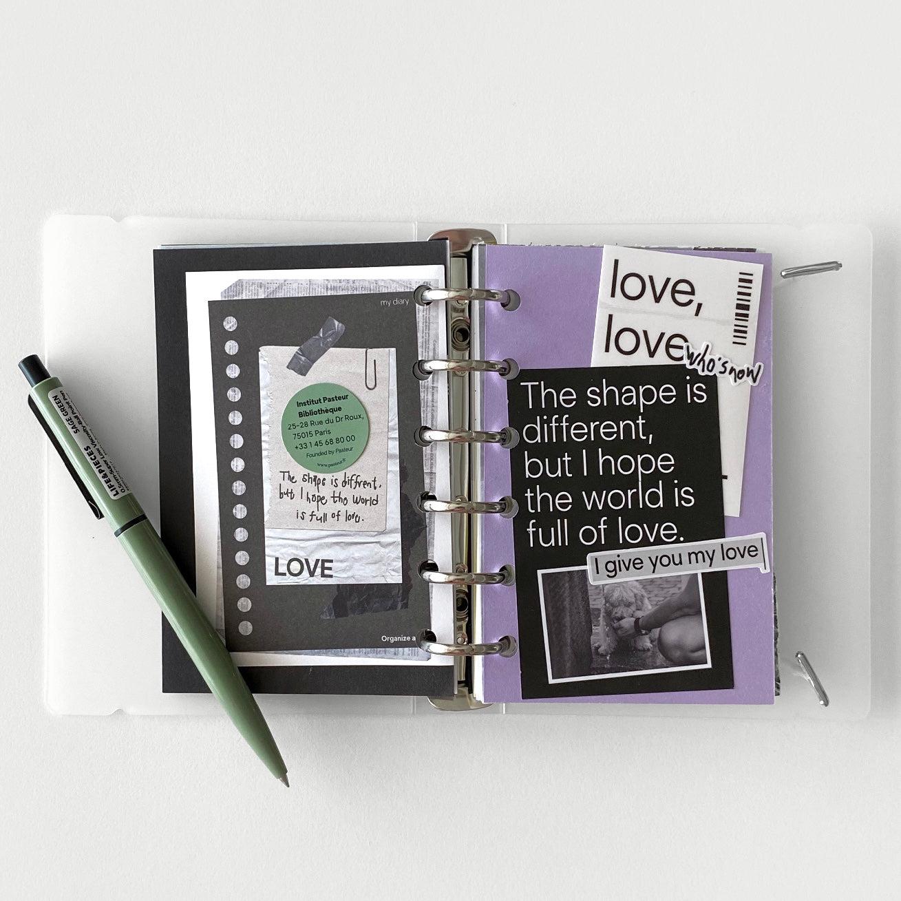BR-1968-Organize a bit-Organize a bit ステッカーセット｜lovers sticker pack