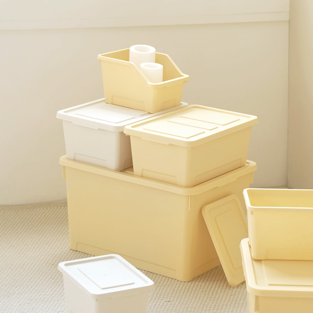 BR-3589-Roomnhome-Roomnhome 収納ボックス｜Mild 小物整理コンテナ 10個セット