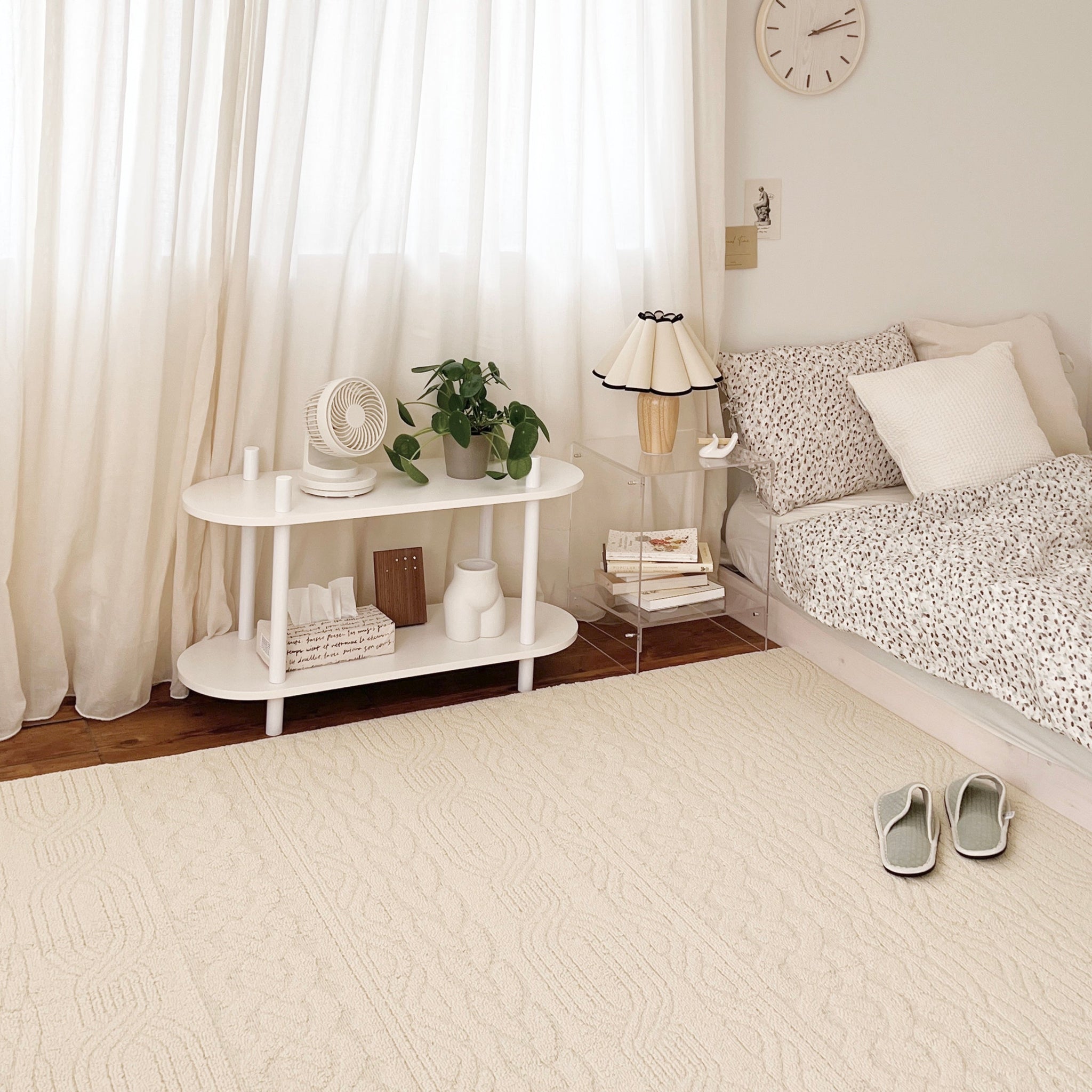 AL-2393-Little Rooms select-ホワイトラウンドラック