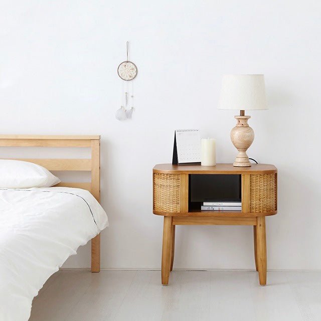 BR-2578-MARKET B-MARKET B｜CESBON 収納付きラタンサイドテーブル