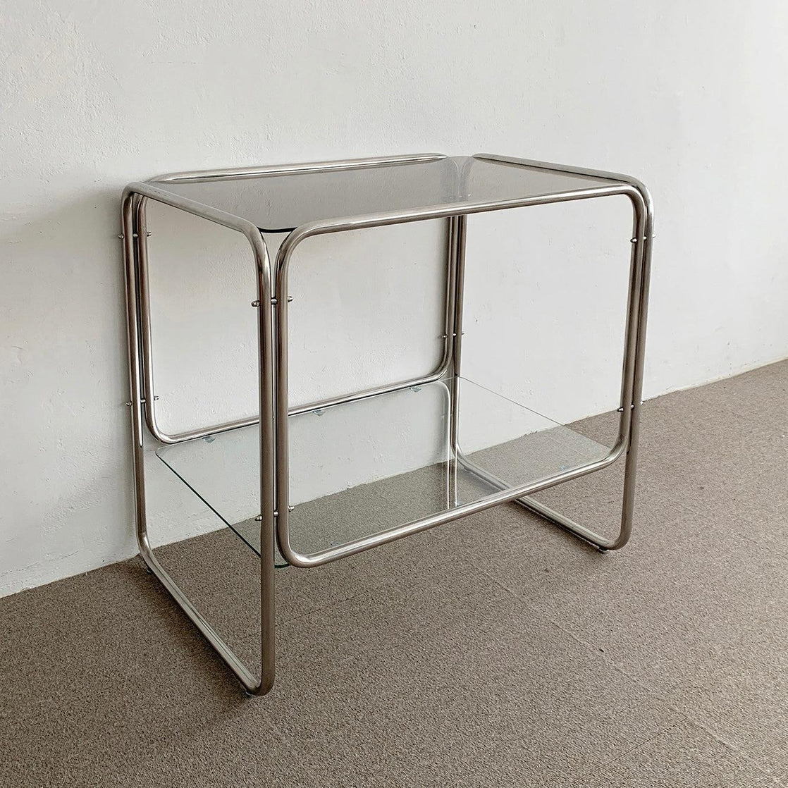 BR-1454-vamir-vamir サイドテーブル｜Stainless 2tier Table