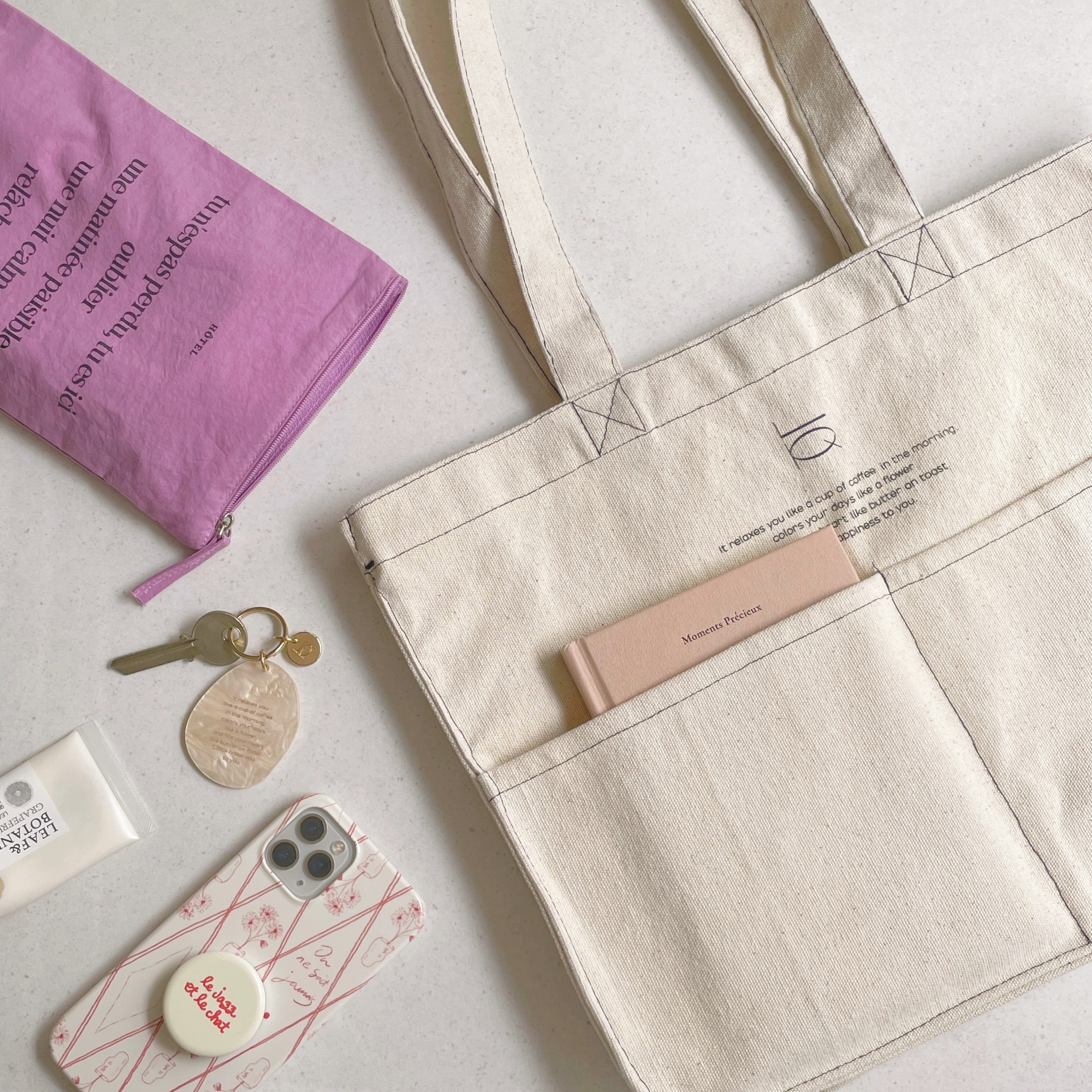 NCB56-00059D-HOTEL PARIS CHILL-HOTEL PARIS CHILL ポーチ｜Journey Pouch