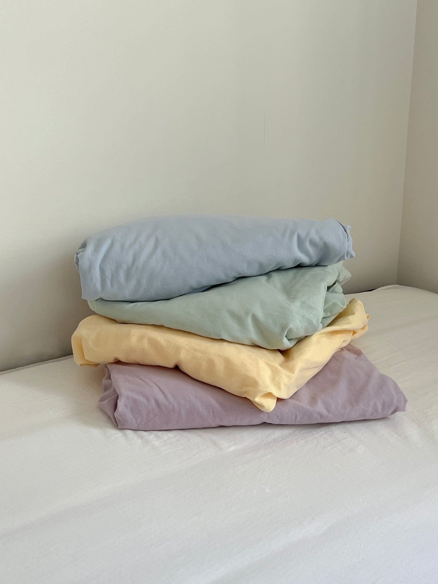 OR-2058-Little Rooms-ボックスシーツ｜plain mattress cover -pale color-
