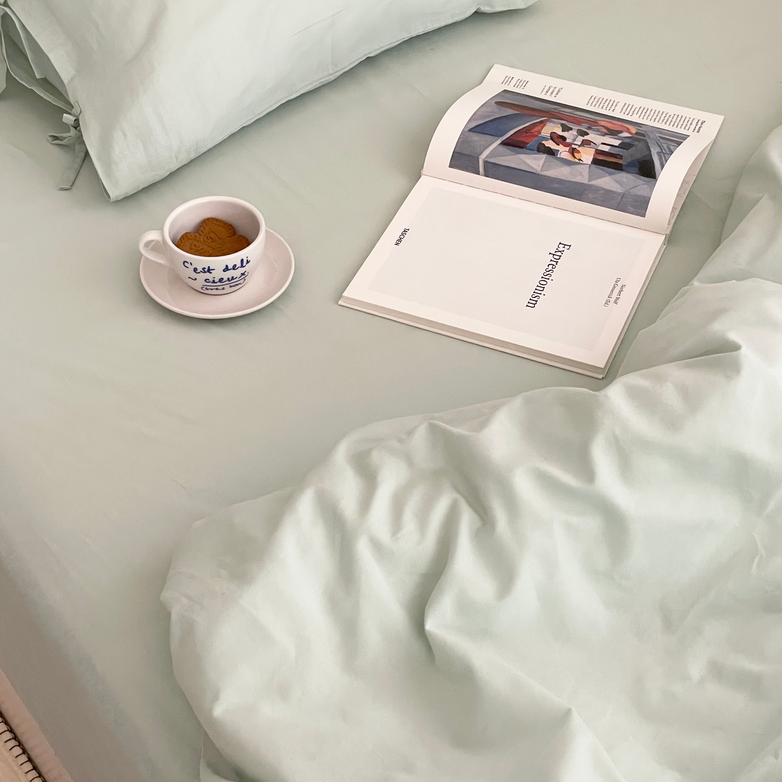 OR-2007-Little Rooms-ボックスシーツ｜plain mattress cover -pale color-