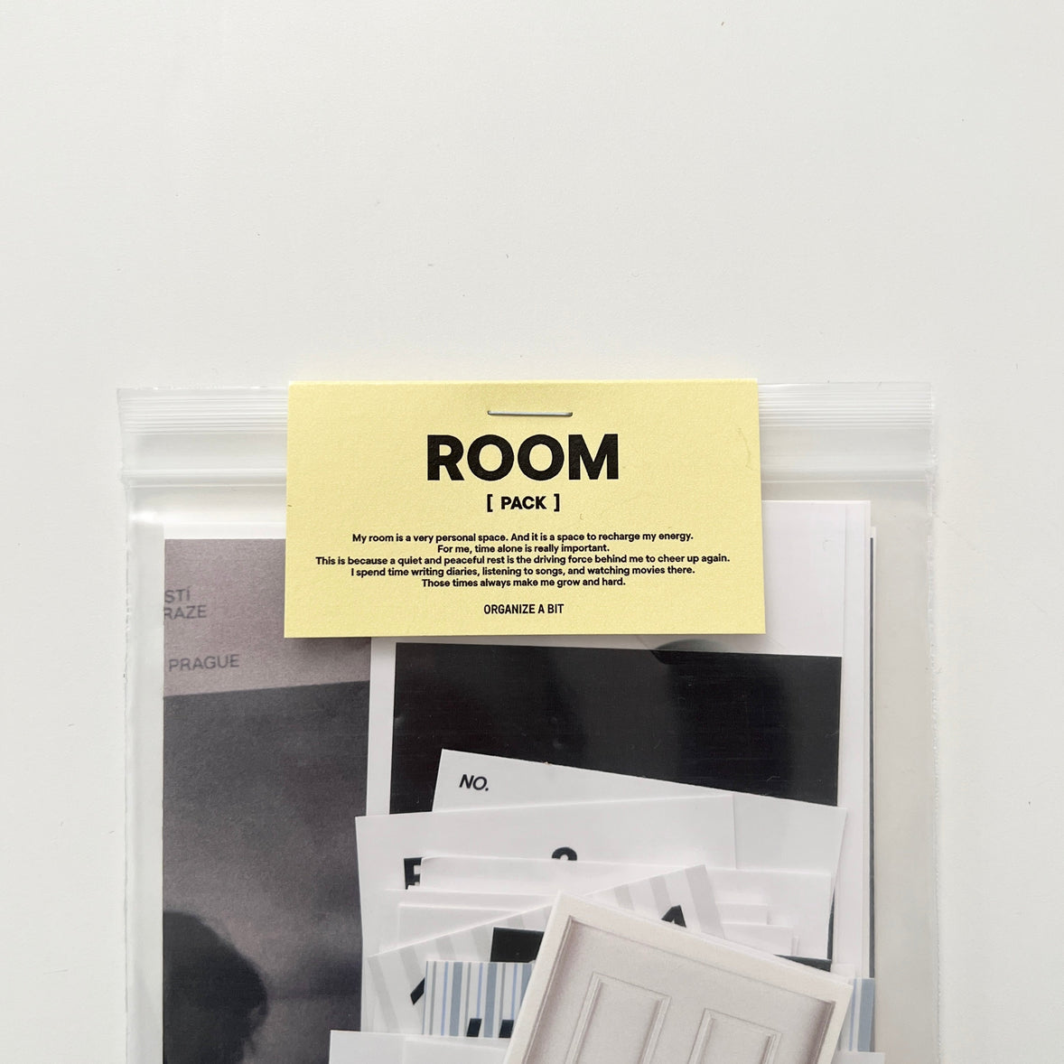 BR-1967-Organize a bit-Organize a bit ステッカーセット｜room pack
