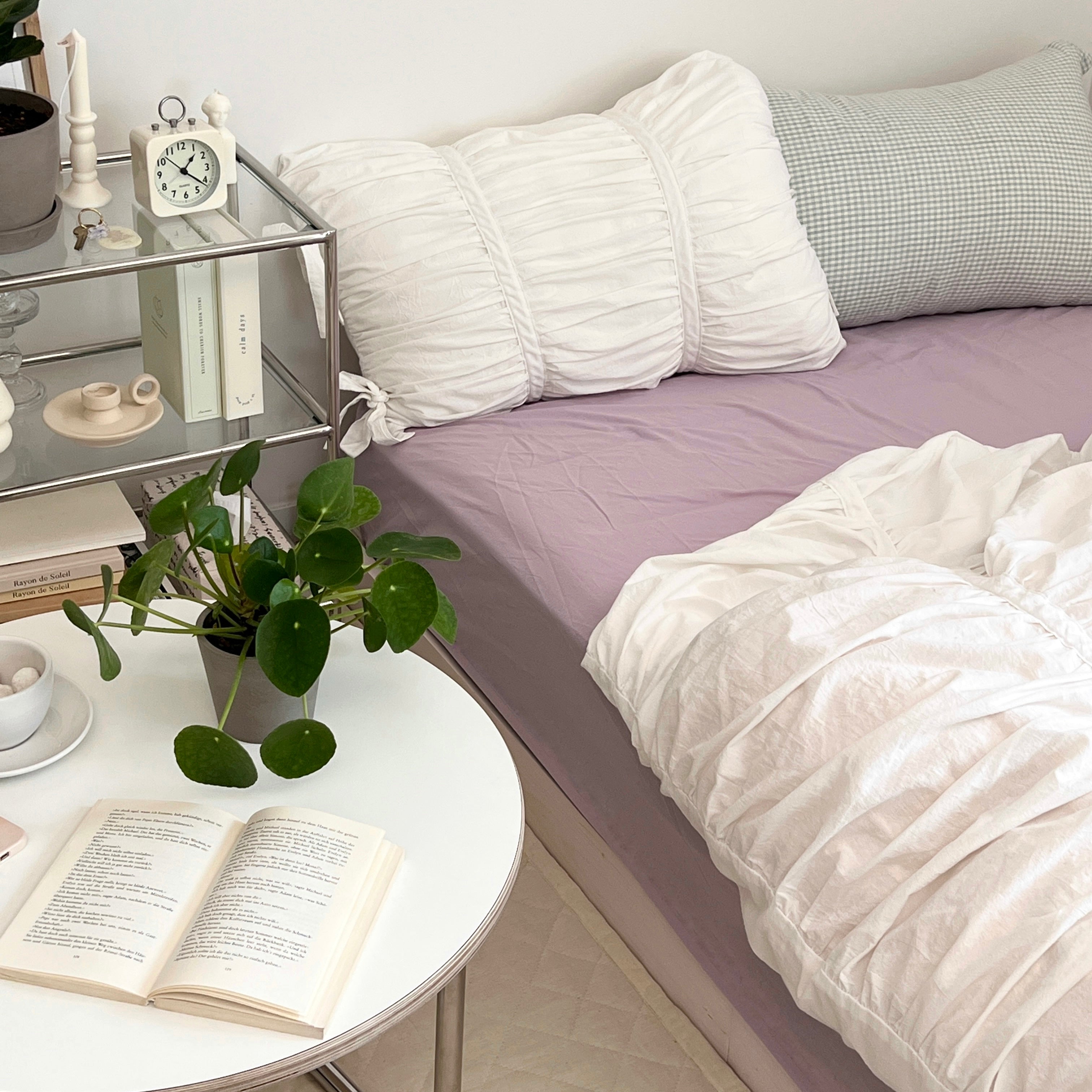 OR-2009-Little Rooms-ボックスシーツ｜plain mattress cover -pale color-