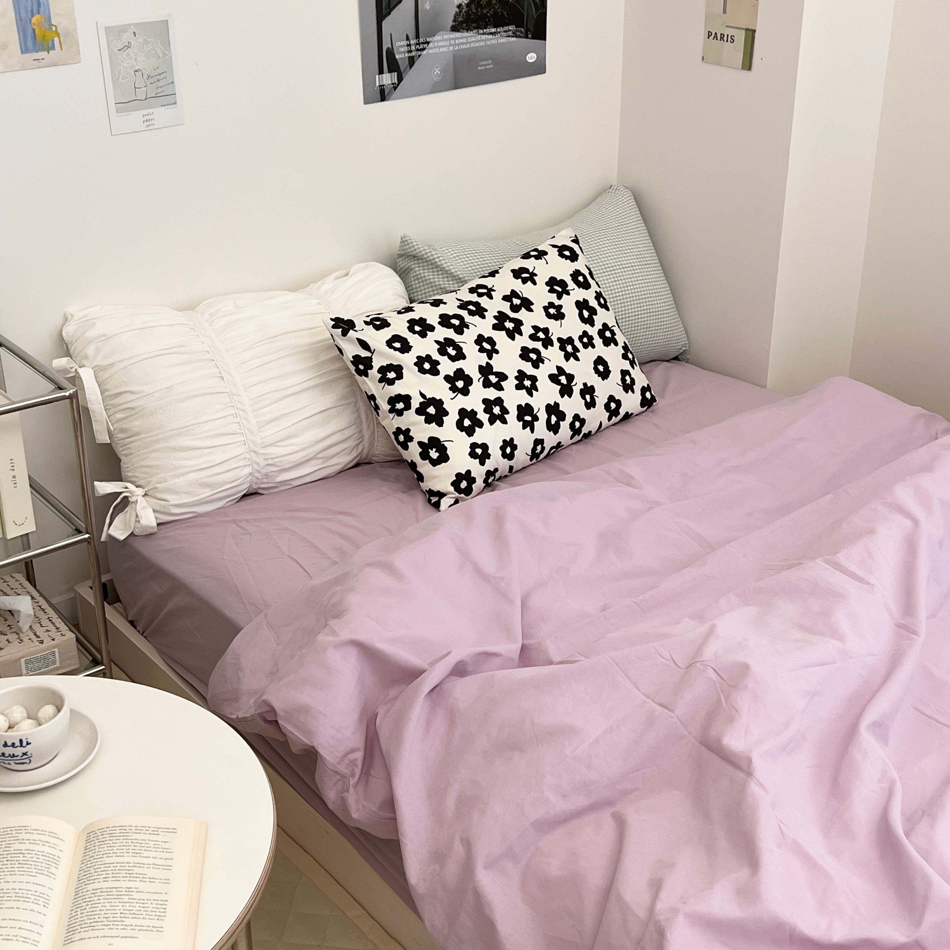 OR-2009-Little Rooms-ボックスシーツ｜plain mattress cover -pale color-