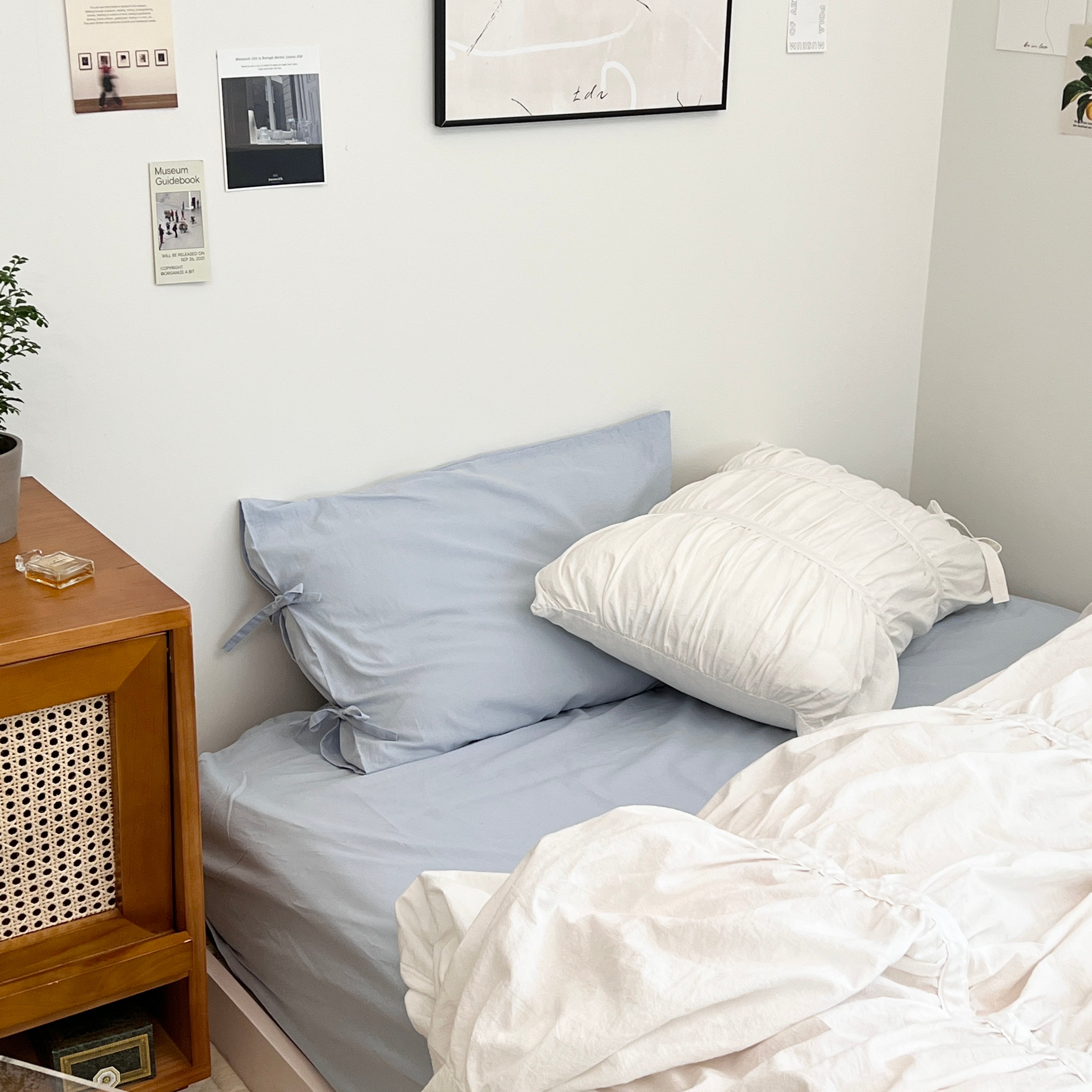 OR-2008-Little Rooms-ボックスシーツ｜plain mattress cover -pale color-