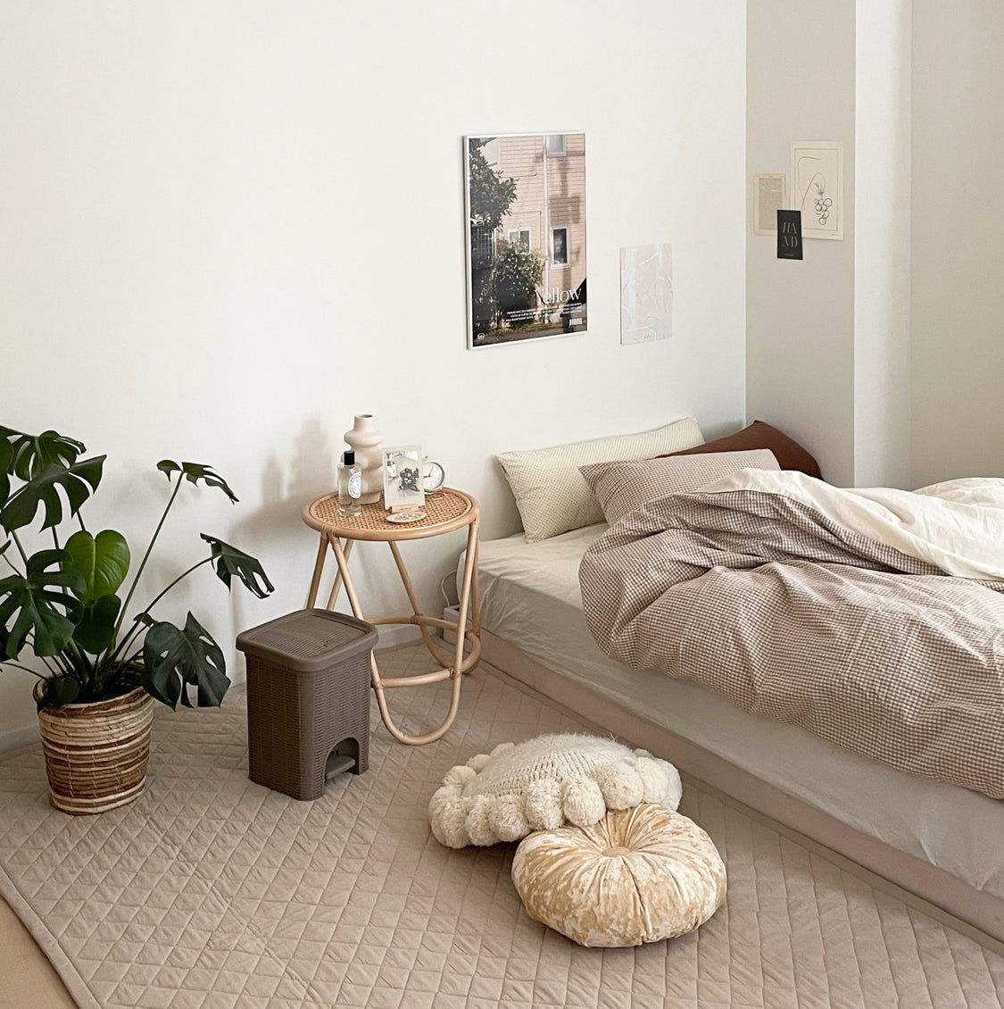 OR-2807-Little Rooms-ふわっと軽やかキルトラグ air rug -nuance color-