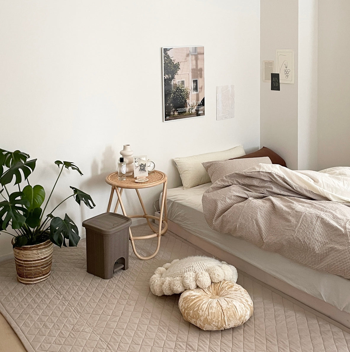 OR-2807-Little Rooms-ふわっと軽やかキルトラグ air rug -nuance color-