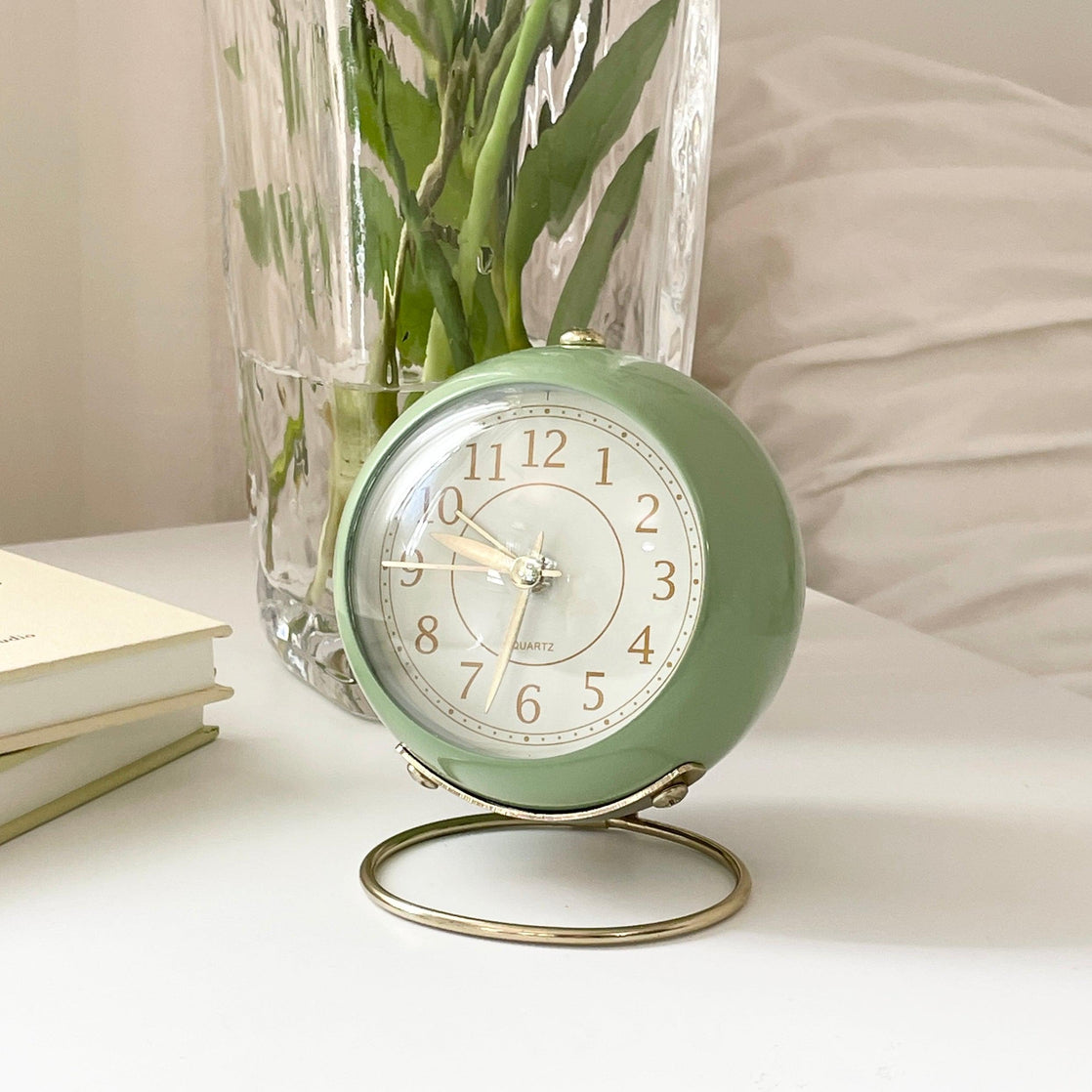 SAB21-00001D-Little Rooms select-置き時計｜round alarm clock