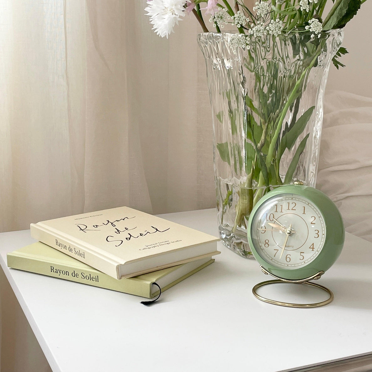 SAB21-00001D-Little Rooms select-置き時計｜round alarm clock