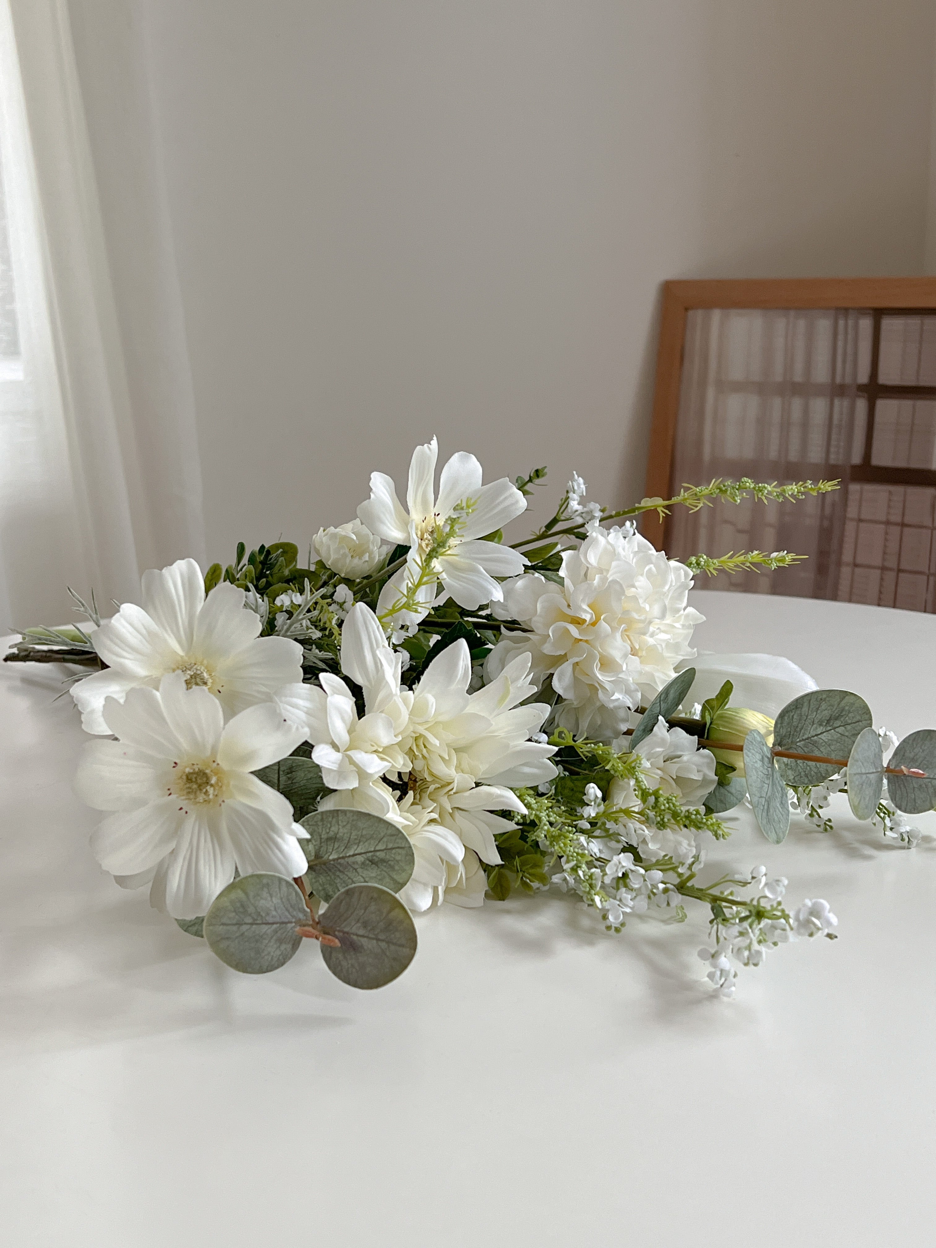OR-3991-Little Rooms-造花のブーケ Letter bouquet｜pure