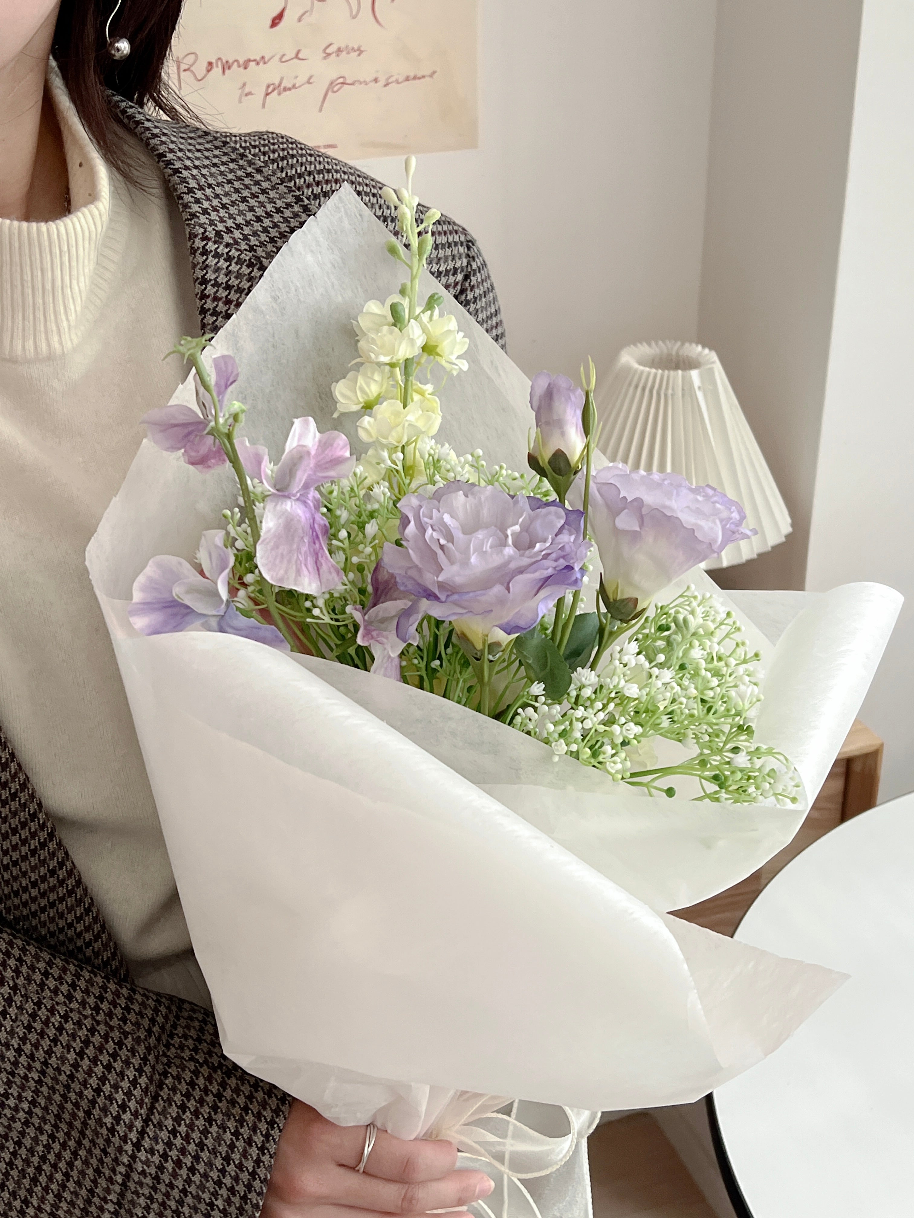 AL-3717-Little Rooms-造花のブーケ Letter bouquet｜elegance